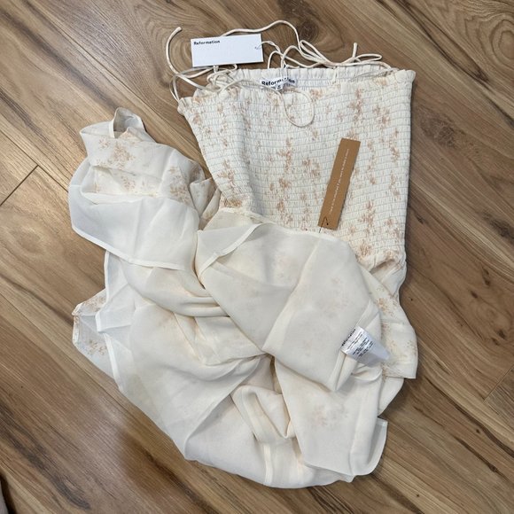 Reformation Sable Midi Dress | Riso 🎉SALE🎀 NEW - Picture 4 of 12